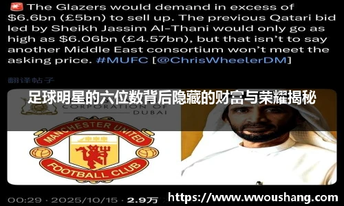 足球明星的六位数背后隐藏的财富与荣耀揭秘